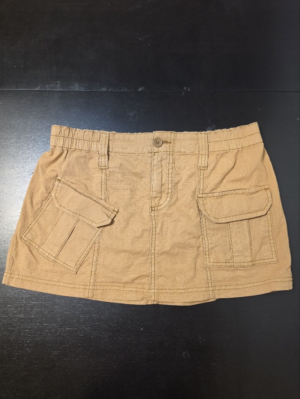 BDG Urban Outfitters Tan Cargo Mini Skirt M
